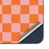 Orange Checkered Galaxy A36 5G Skin