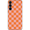 Orange Checkered Galaxy A55 5G Skin