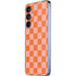 Orange Checkered Galaxy A55 5G Skin