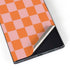 Orange Checkered Galaxy S24 Ultra Skin