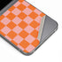 Orange Checkered Galaxy Z Flip6 Skin