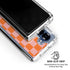 Orange Checkered Galaxy Z Fold6 Clear Case