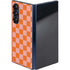 Orange Checkered Galaxy Z Fold6 Skin