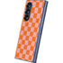 Orange Checkered Galaxy Z Fold6 Skin