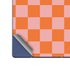 Orange Checkered Galaxy Z Fold6 Skin