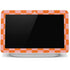 Orange Checkered Google Home Hub Skin