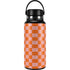 Orange Checkered Hydro Flask 32oz Wide Mouth Skin