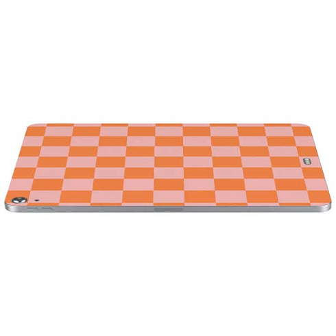 Orange Checkered Apple iPad Air Skin