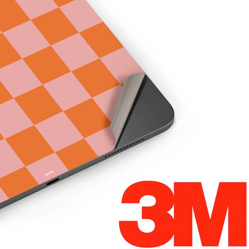Orange Checkered Apple iPad Pro Skin
