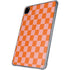 Orange Checkered iPad Pro 11in (2024) Clear Case
