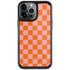 Orange Checkered iPhone Cases