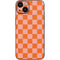 Orange Checkered iPhone Skins