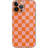 Orange Checkered iPhone 15 Pro Max Skin