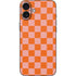 Orange Checkered iPhone 16 Plus Skin