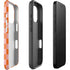 Orange Checkered iPhone 16 Pro Impact Case