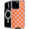 Orange Checkered iPhone 16 Pro MagSafe Case