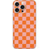 Orange Checkered iPhone 16 Pro Max Skin