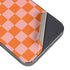 Orange Checkered iPhone 16 Pro Skin