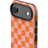 Orange Checkered iPhone 17 Air Impact Case