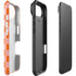 Orange Checkered iPhone 17 Air Impact Case