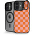 Orange Checkered iPhone 17 Kickstand Case