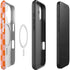 Orange Checkered iPhone 17 Magsafe Impact Case
