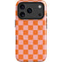 Orange Checkered iPhone 17 Pro Magsafe Impact Case