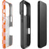 Orange Checkered iPhone 17 Pro Magsafe Impact Case