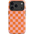 Orange Checkered iPhone 17 Pro Max Magsafe Impact Case