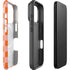 Orange Checkered iPhone 17 Pro Max Magsafe Impact Case
