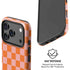Orange Checkered iPhone 17 Pro Max Magsafe Impact Case