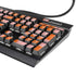 Orange Checkered K95 RGB PLATINUM Mechanical Gaming Keyboard Skin