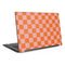 Orange Checkered Dell Latitude Skin