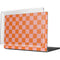 Orange Checkered MacBook Pro 14in (2021-24) Case plus Skin