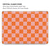 Orange Checkered MacBook Pro 14in (2021-24) Case plus Skin