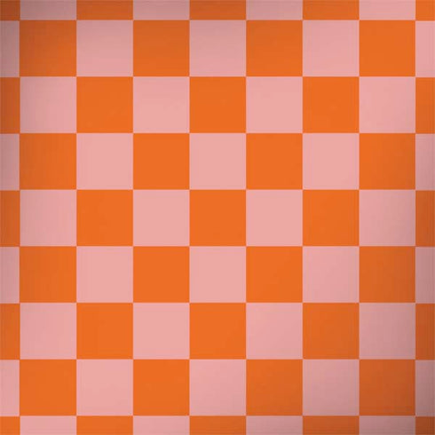 Orange Checkered MacBook Skins