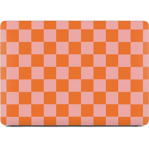 Orange Checkered Apple MacBook Pro 16-inch Skin