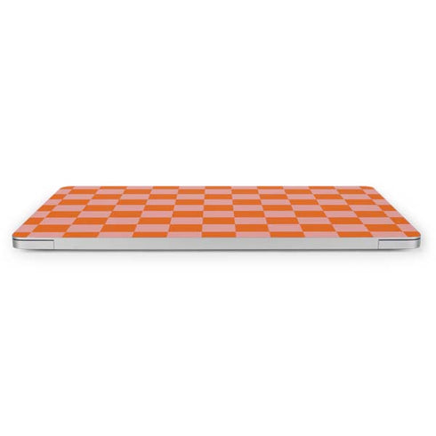 Orange Checkered Apple MacBook Pro 16-inch Skin