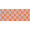 Orange Checkered Magic Keyboard Skin