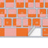 Orange Checkered Magic Keyboard Skin