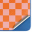 Orange Checkered Moto G Play 4G (2024) Skin