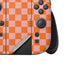 Orange Checkered Nintendo Switch 2 (2025) Joy-Con Controller Skin
