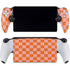 Orange Checkered PlayStation Portal Remote Player Skin
