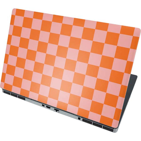 Orange Checkered Dell Precision Skin