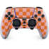 Orange Checkered PlayStation PS5 Skins
