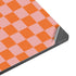Orange Checkered Surface Laptop 7 15in Skin