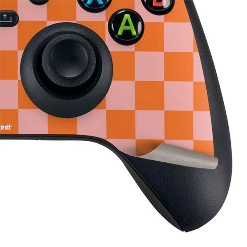 Orange Checkered Xbox Series X Bundle Skin