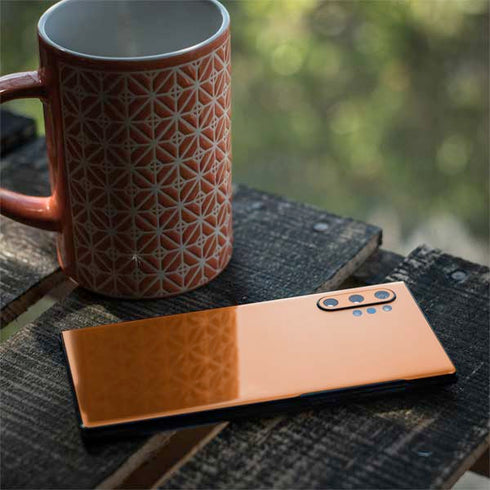 Orange Galaxy Note 10 Plus Skin