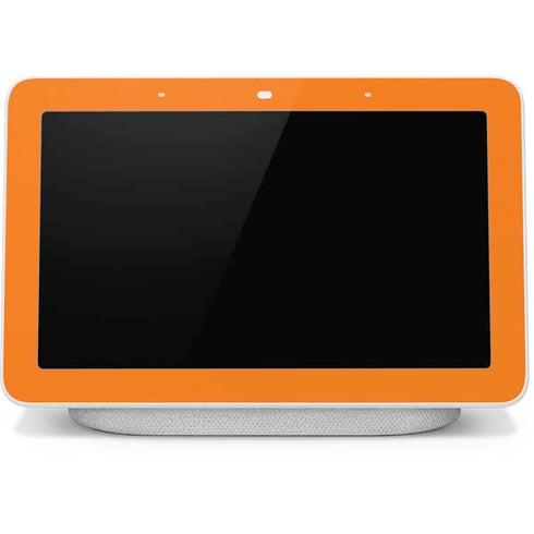 Orange Google Home Hub Skin