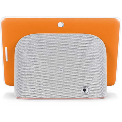 Orange Google Home Hub Skin